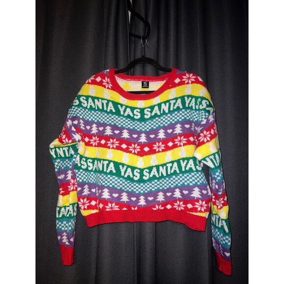 Ugly Christmas Sweater Xmas Size XL - Picture 1 of 3
